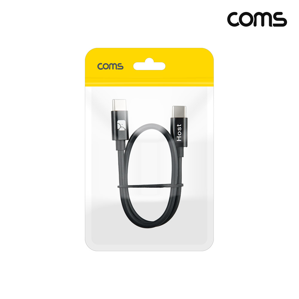 Coms C to C타입 케이블 30cm 충전 데이터전송