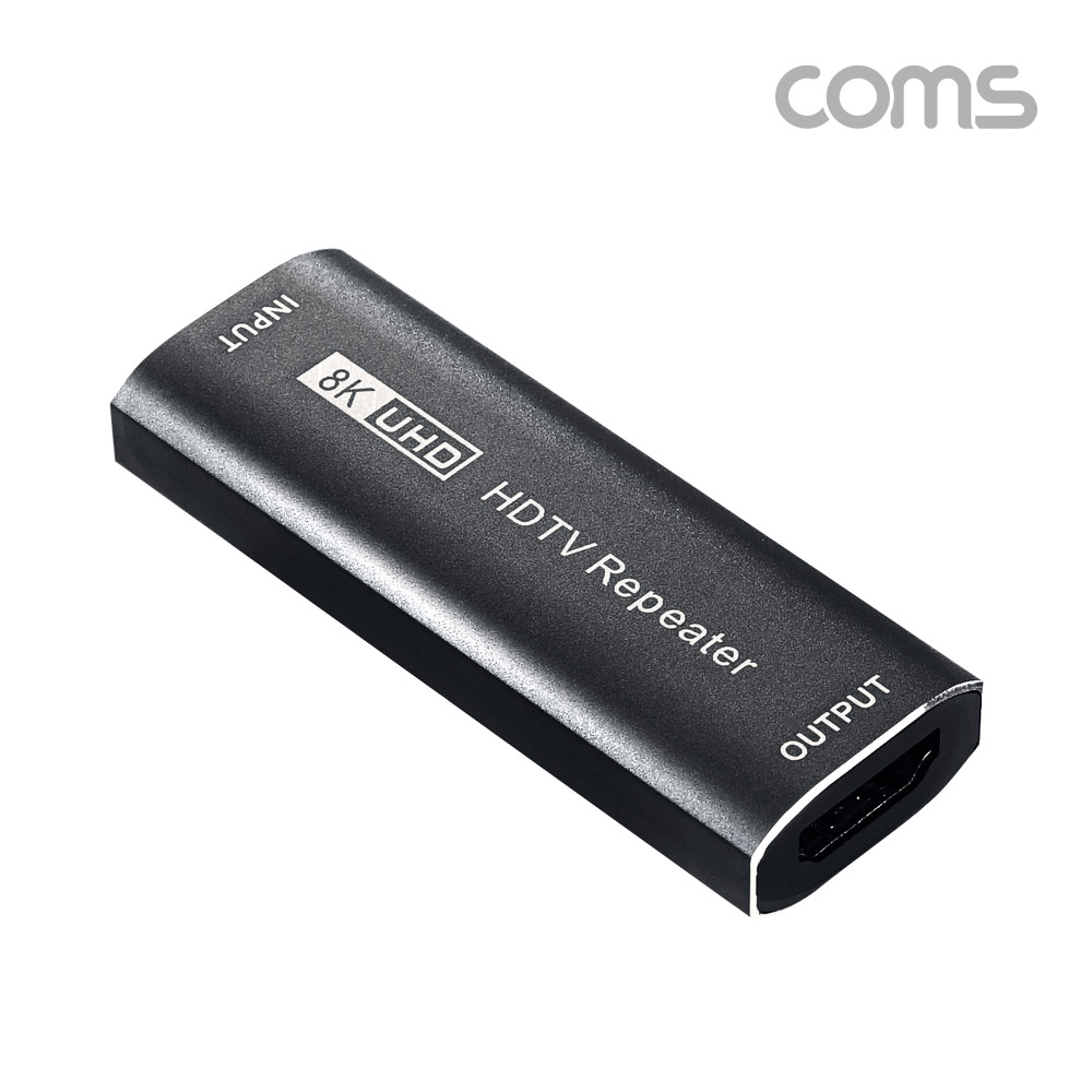Coms HDMI 2.0 젠더형 리피터 8K 60Hz 최대 25M
