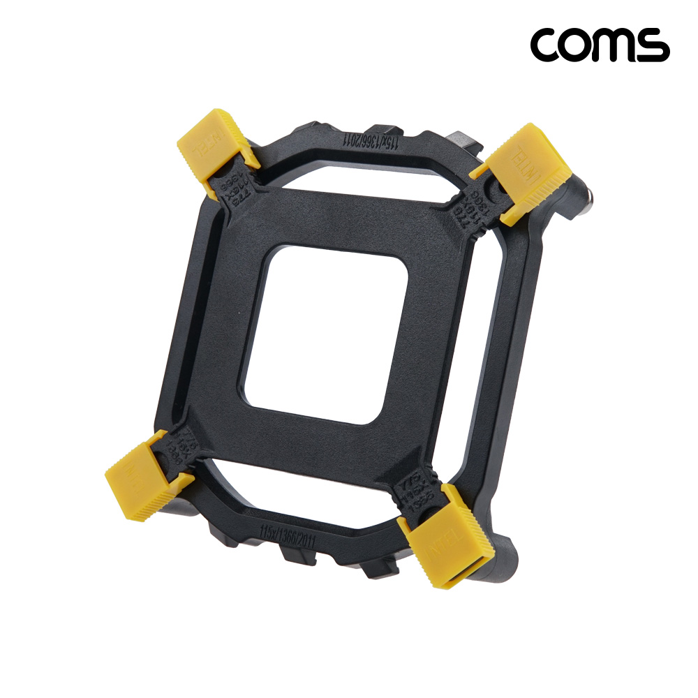 Coms 인텔 CPU 쿨러 브라켓 세트 Intel LGA775 115X 1366 2011 호환
