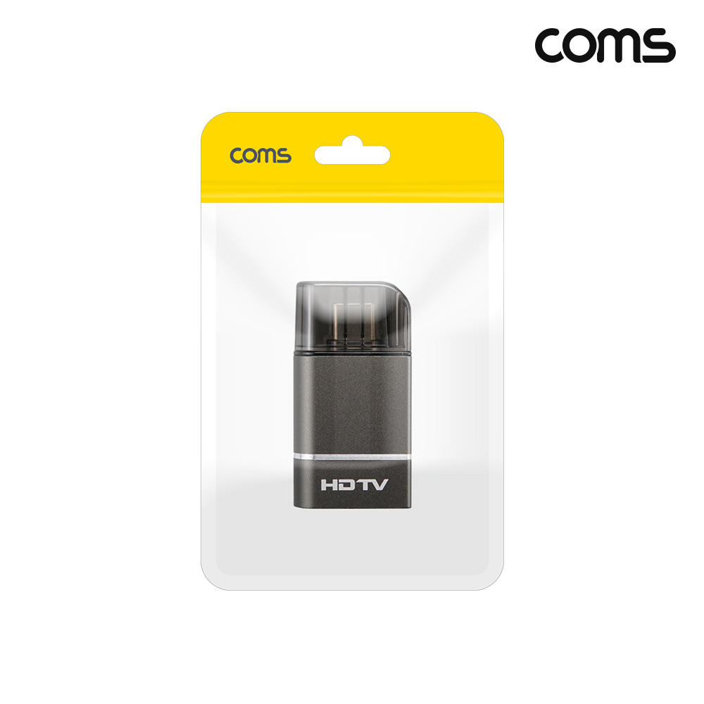 Coms C타입 변환 젠더 USB C to HDMI 고리형 4K UHD 30Hz