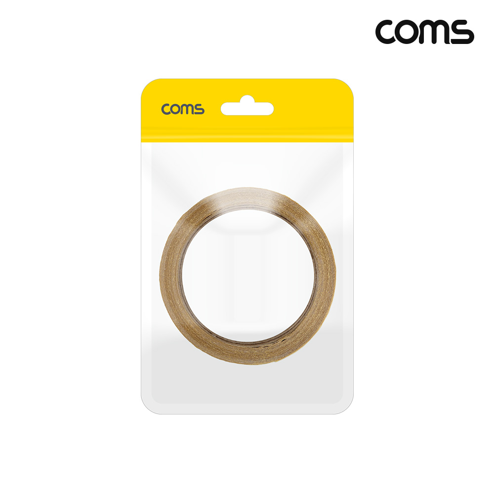 Coms 면 양면테이프 길이 3m 폭 2cm