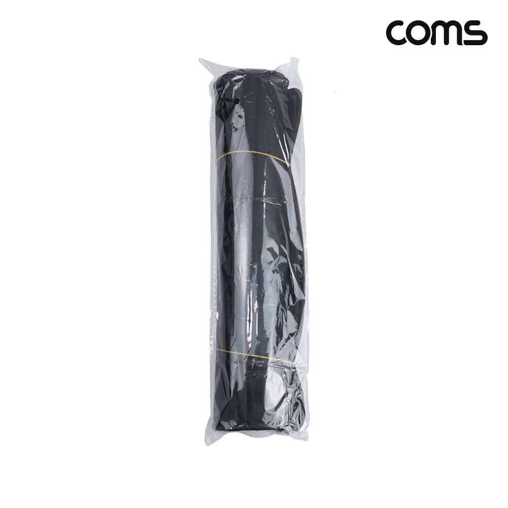 Coms 마우스 패드 장패드 미끄럼방지 Black