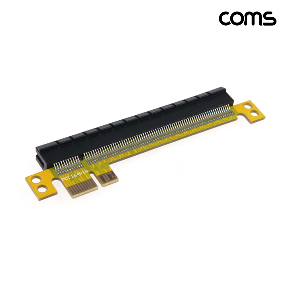 Coms PCI Express 라이저 카드 어댑터 1X to 16X 젠더 PCIe