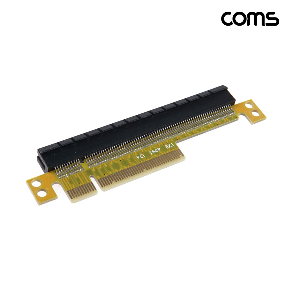 Coms PCI Express 라이저 카드 어댑터 8X to 16X 젠더 PCIe