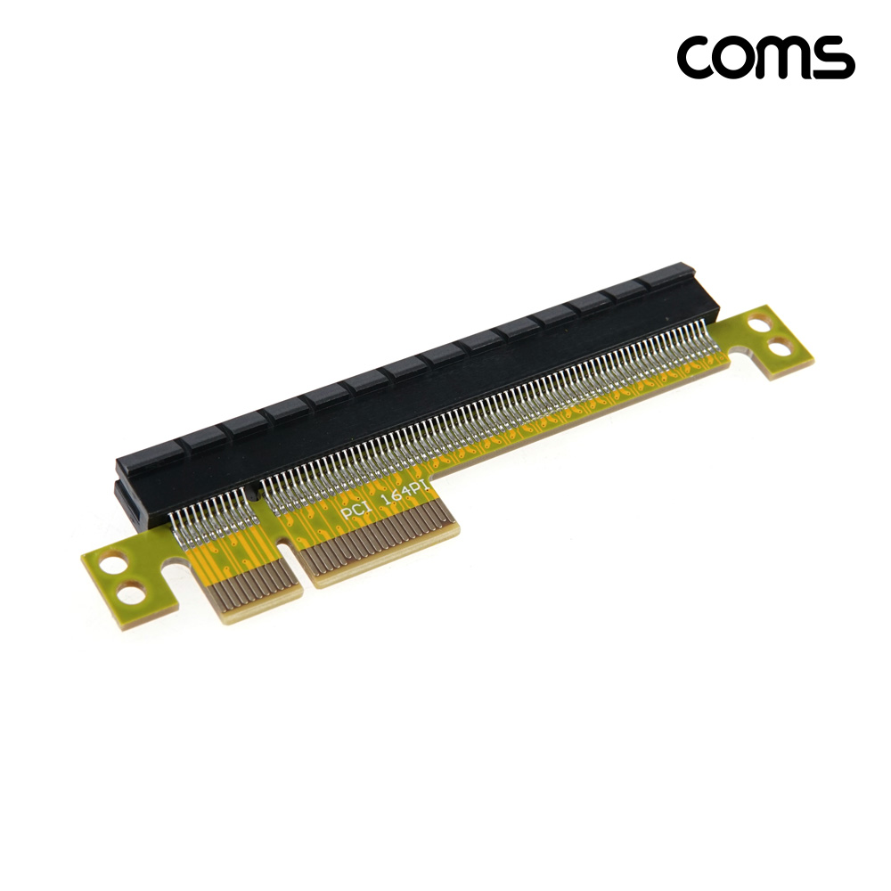 Coms PCI Express 라이저 카드 어댑터 4X to 16X 젠더 PCIe