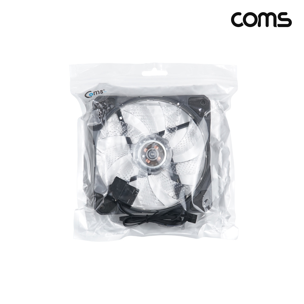 Coms 그린 쿨러 케이스 120mm Green LED Cooler 쿨러 팬