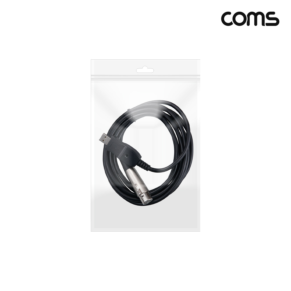 Coms 모노 변환 케이블 3m USB A to 모노 6.5mm