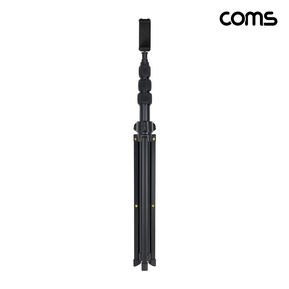 Coms 스마트폰 삼각대 거치대 3단 촬영 여행용 휴대용 브이로그