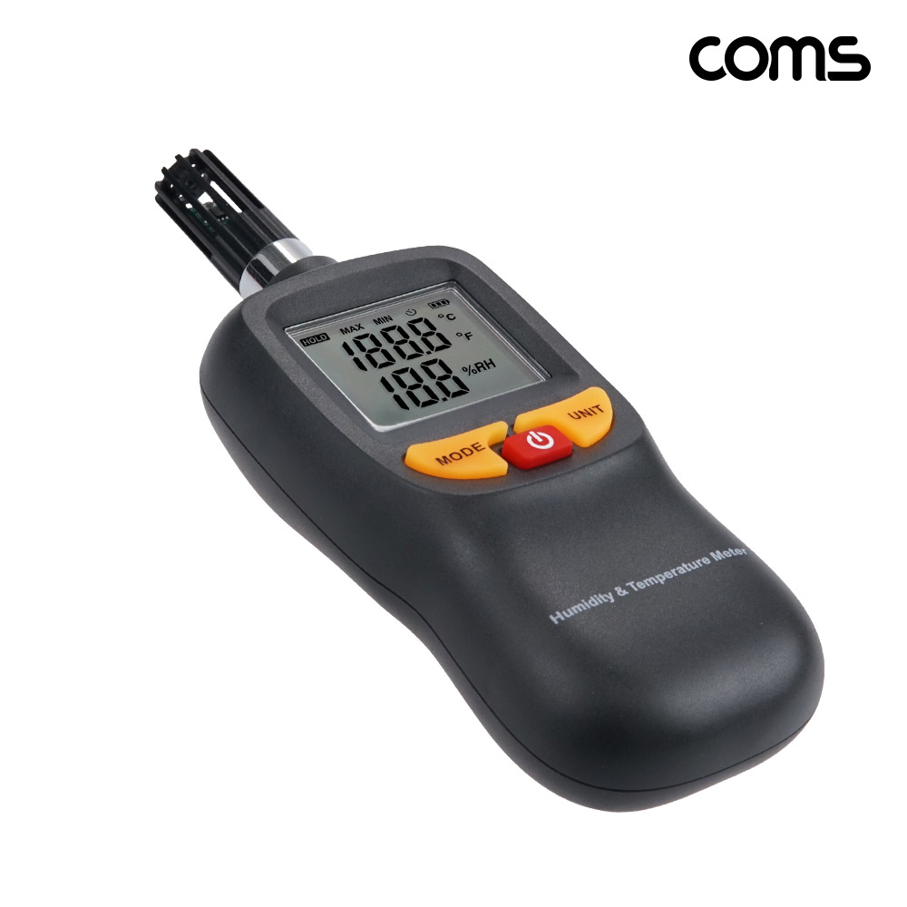 Coms 디지털 온습도계 온도계 습도계 LCD 화면
