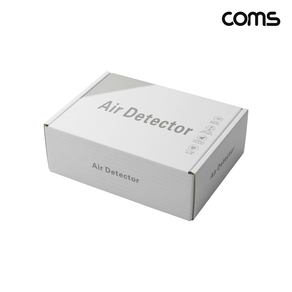Coms 공기질 측정기 HCHO TVOC PM2.5 PM10 CO CO2 미세먼지 실내