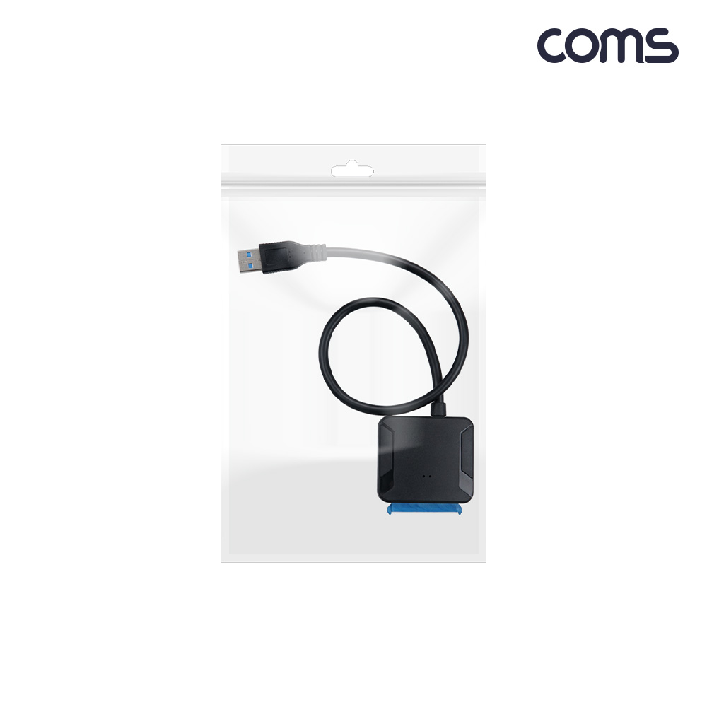 Coms USB 3.0 to SATA 변환 컨버터 2.5형 3.5형 HDD 외장하드 연결