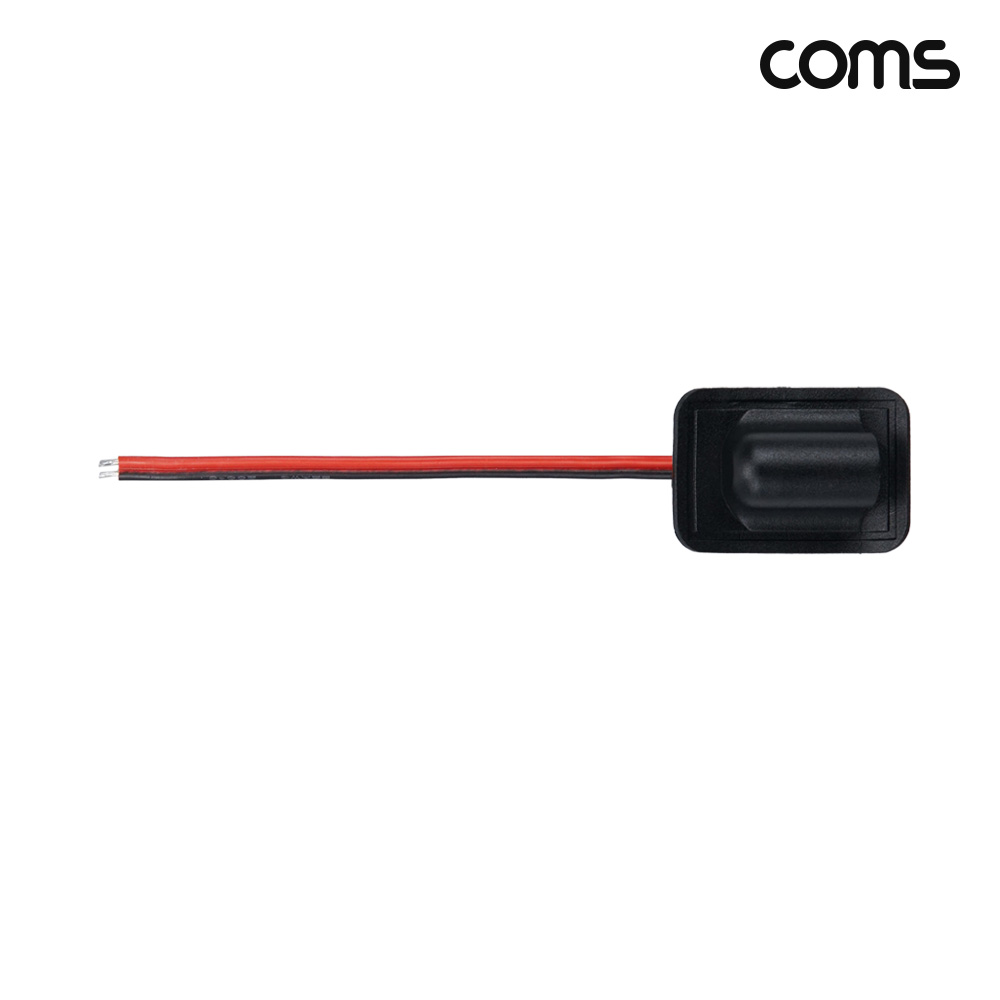 Coms DC 전원 케이블 12cm 제작용 DC 5.5 x 2.5 to DC 2선 DlY