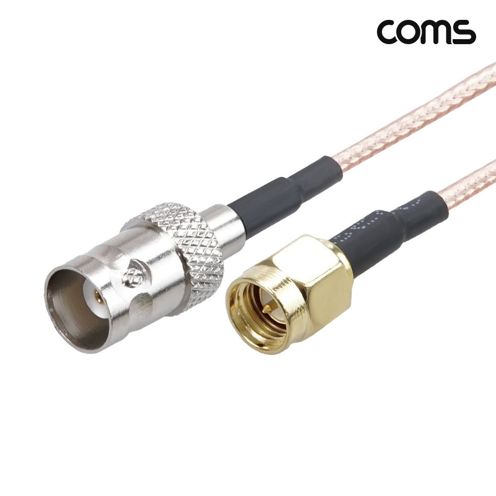Coms 안테나 SMA to BNC 변환 케이블 100cm MF