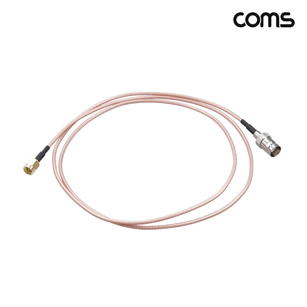Coms 안테나 SMA to BNC 변환 케이블 100cm MF