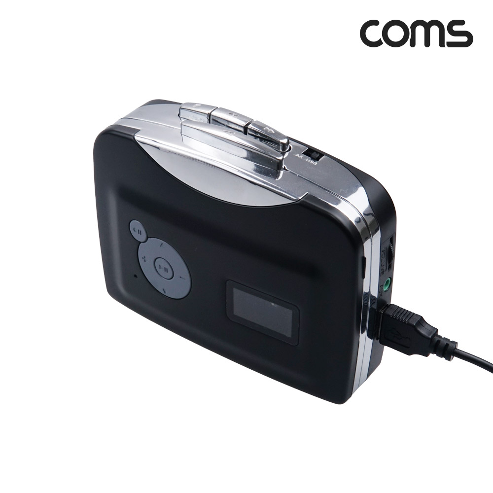 Coms MP3 컨버터 카세트 테이프 플레이어 변환기 USB 메모리 저장