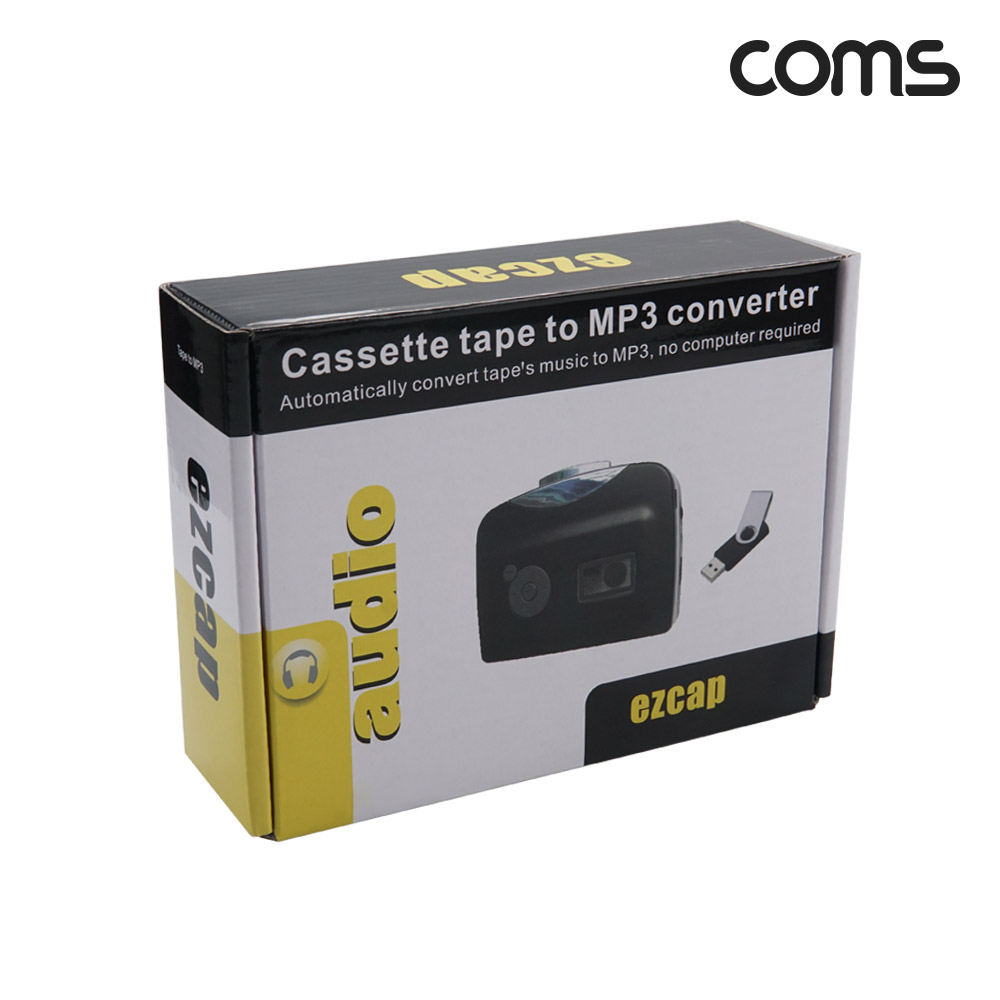Coms MP3 컨버터 카세트 테이프 플레이어 변환기 USB 메모리 저장