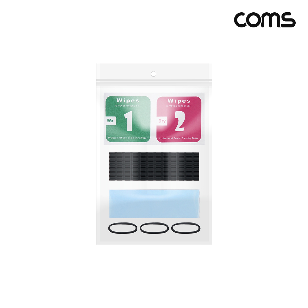 Coms 쿨러 방열판 열전도 써멀패드 테이프 발열방지 세트