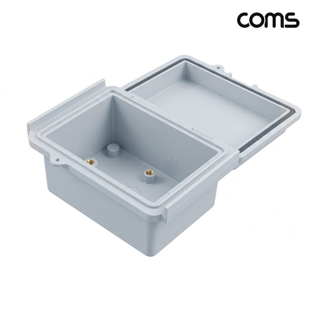 Coms 엔클로저 방수 케이스 120 x 90 x 72 mm 다용도 플라스틱 몰딩 케이스