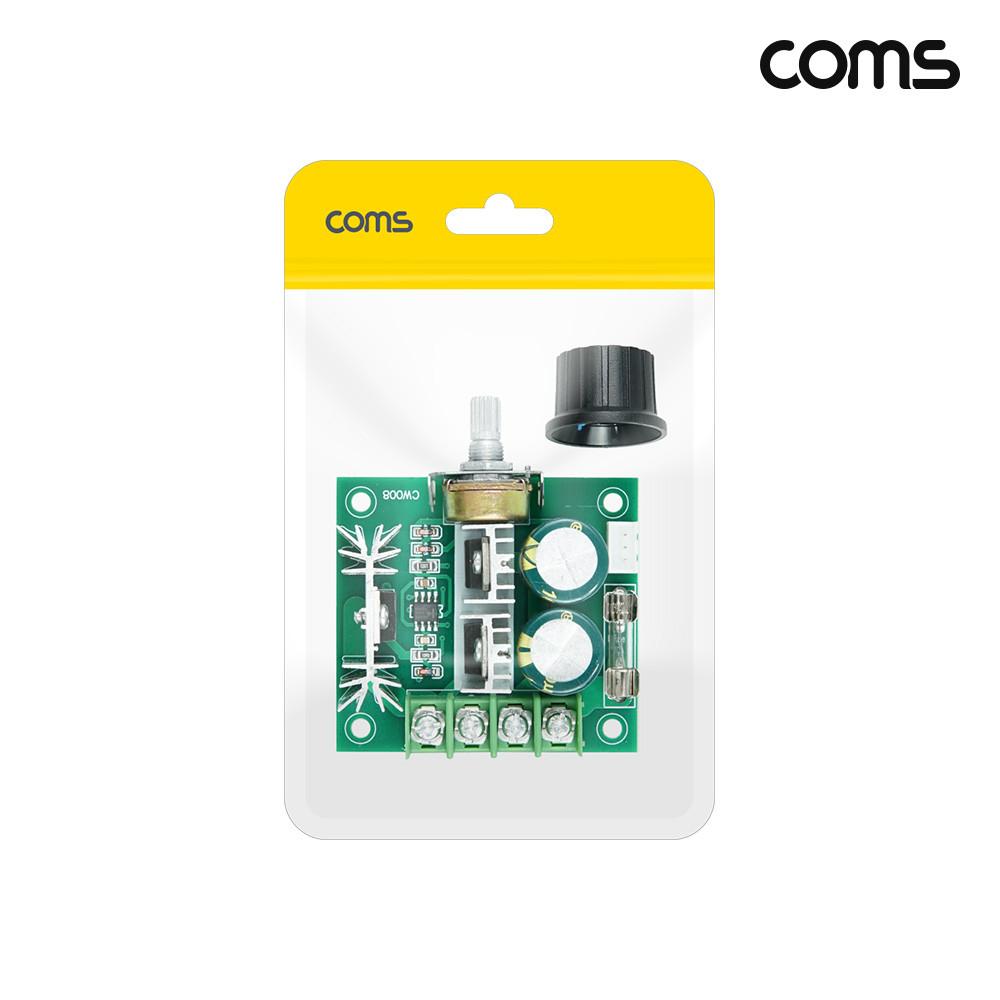 Coms PWM DC 모터 속도 조절기 컨트롤러 DC 12V 40V 10A