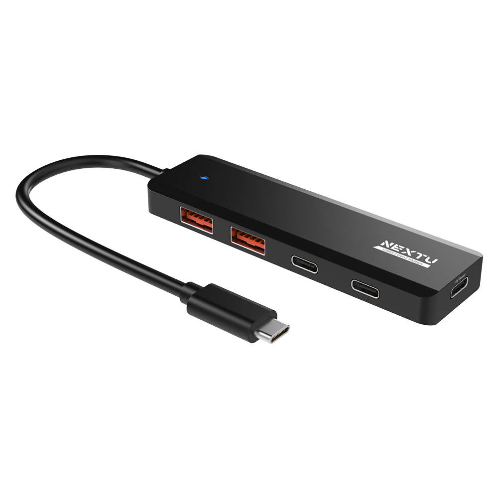 넥스트유 USB-C 4포트 USB허브 10Gbps 3522U3-10G