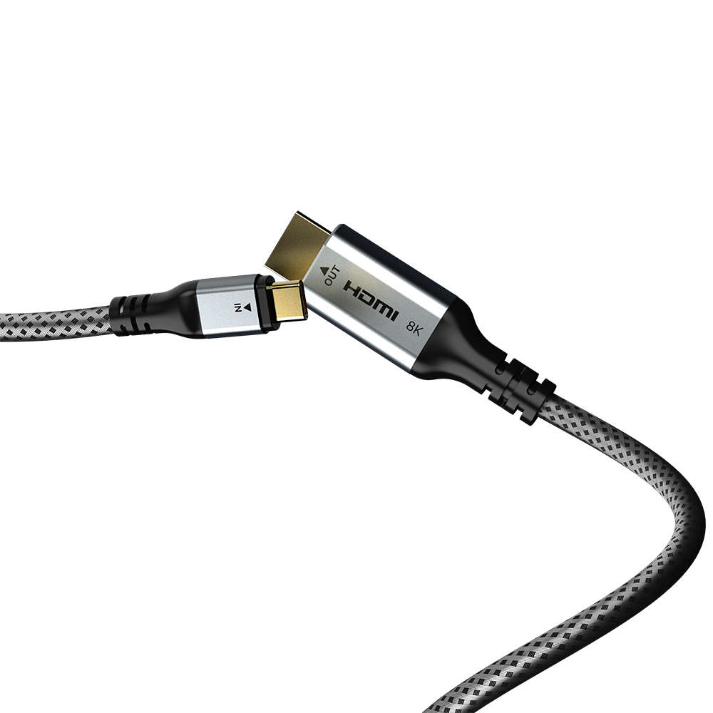 넥스트유 USB-C to HDMI 8K 변환 케이블 1m ZCHD8441-8K