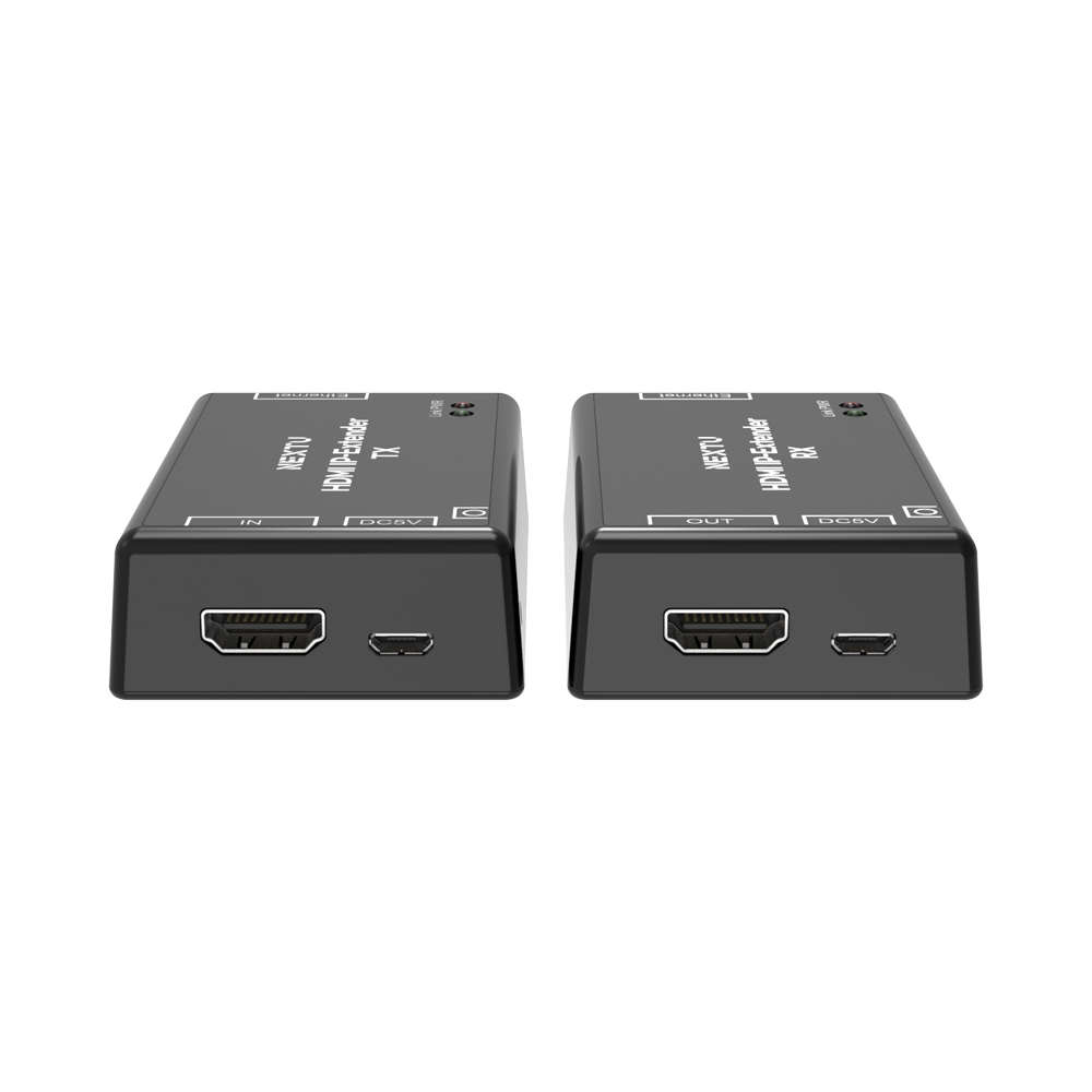 넥스트유 HDMI IP 거리연장기 송수신기 세트 FHD 990HDC-IP
