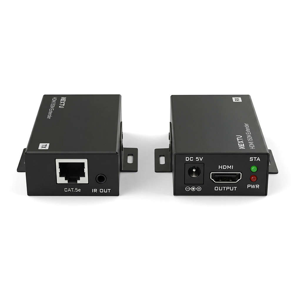 넥스트유 HDMI IP 익스텐더 송수신기 세트 FHD 150m 1170HDC