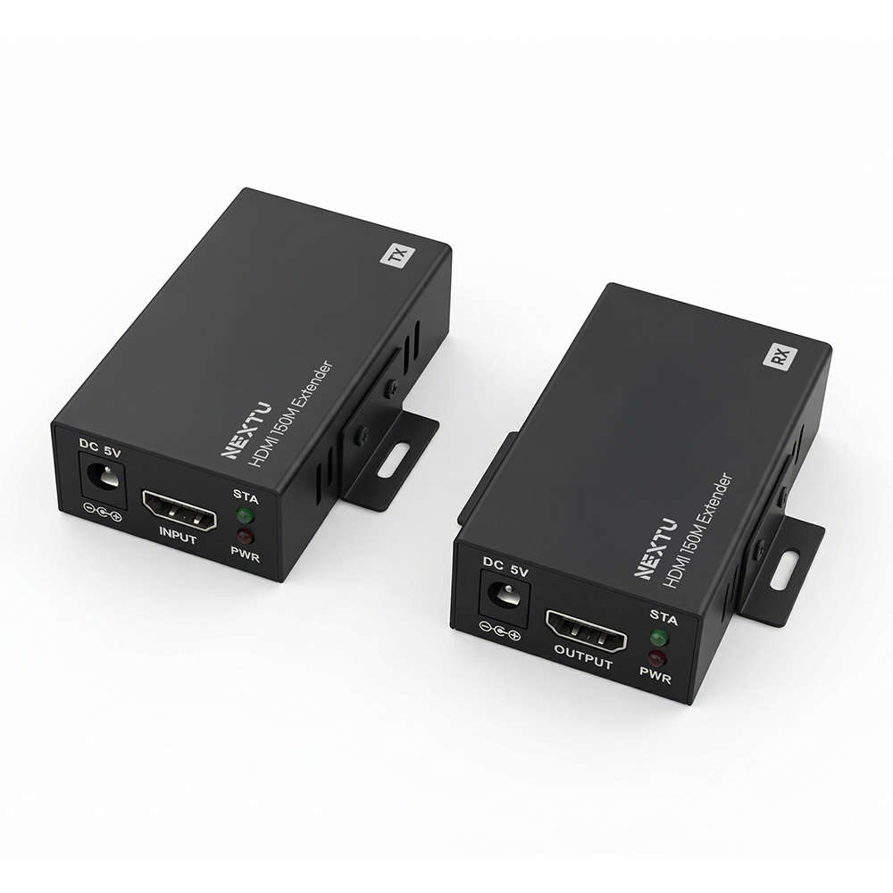 넥스트유 HDMI IP 익스텐더 송수신기 세트 FHD 150m 1170HDC