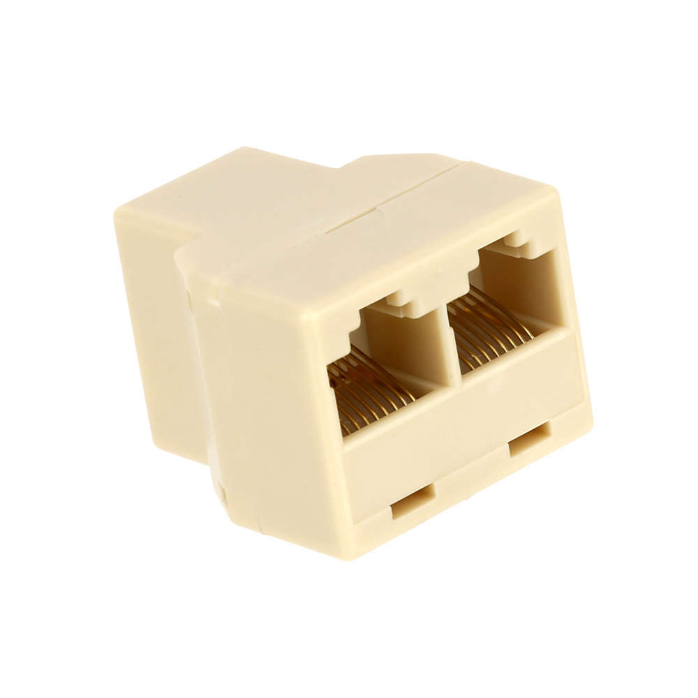 넥스트유 RJ45 Y형 랜케이블 연결 커플러 1658RJ-Y