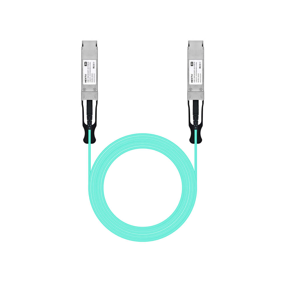 넥스트유 40G QSFP OM3 AOC 광케이블 3m SFP40G-AOC03