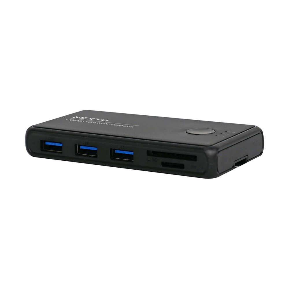 넥스트유 USB 3.0 선택기 2대3 SD 마이크로SD 3508PST