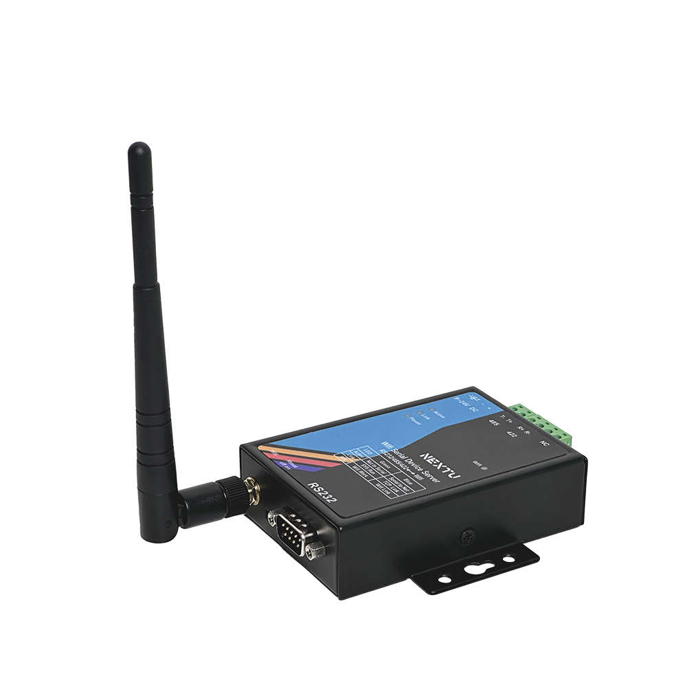 넥스트유 산업용 RS232 RS422 RS485 와이파이 시리얼 컨버터 ZWEC232485