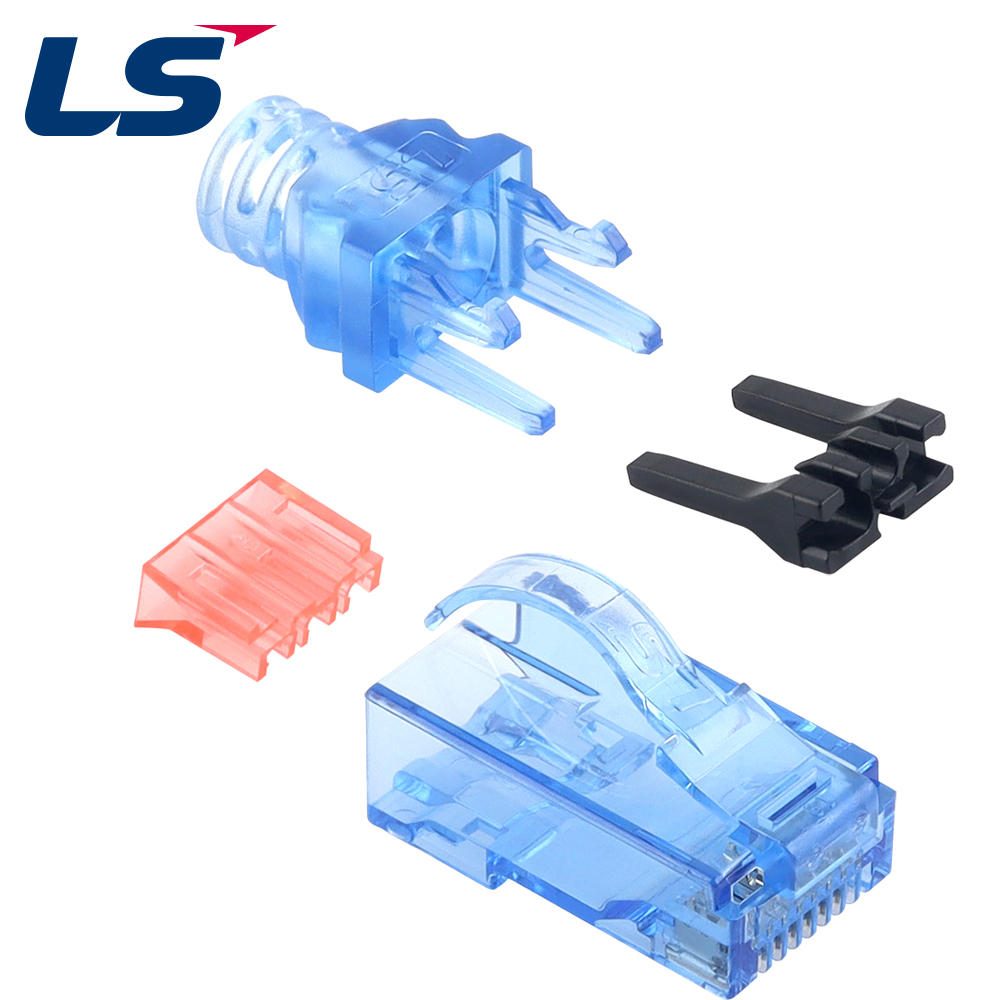 LS전선 CAT.6A UTP USS RJ-45 플러그(100개) LS-MP-UC6A-RJ45