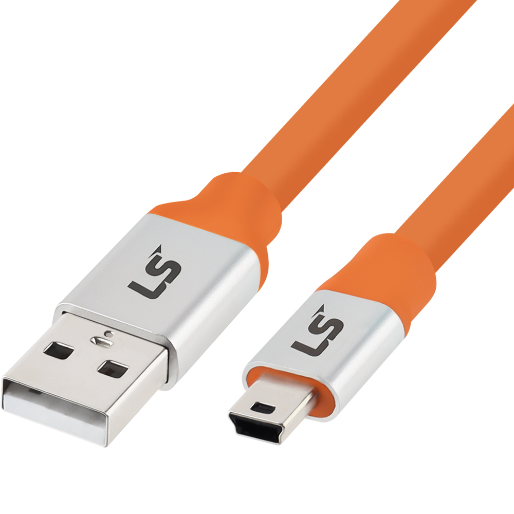 LS전선 USB2.0 슈퍼라이프사이클 High-Flex AM-Mini 5핀 케이블 2m LS-UBN-20H-020
