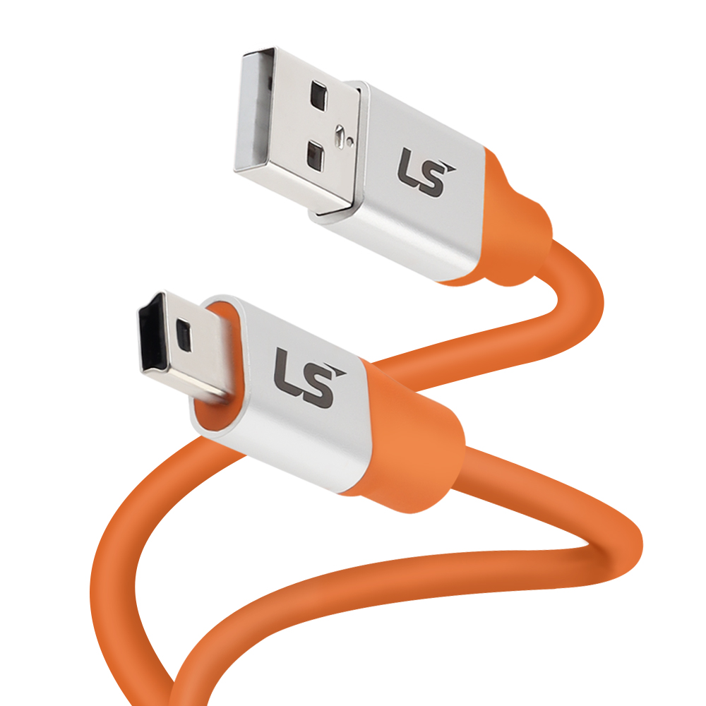 LS전선 USB2.0 슈퍼라이프사이클 High-Flex AM-Mini 5핀 케이블 5m LS-UBN-20H-050