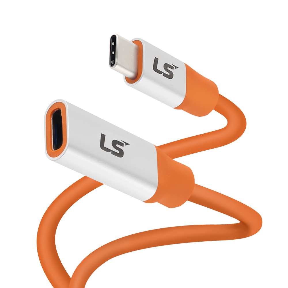 LS전선 USB2.0 슈퍼라이프사이클 High-Flex 연장 CM-CF 케이블 1m LS-UCCF-20H-010