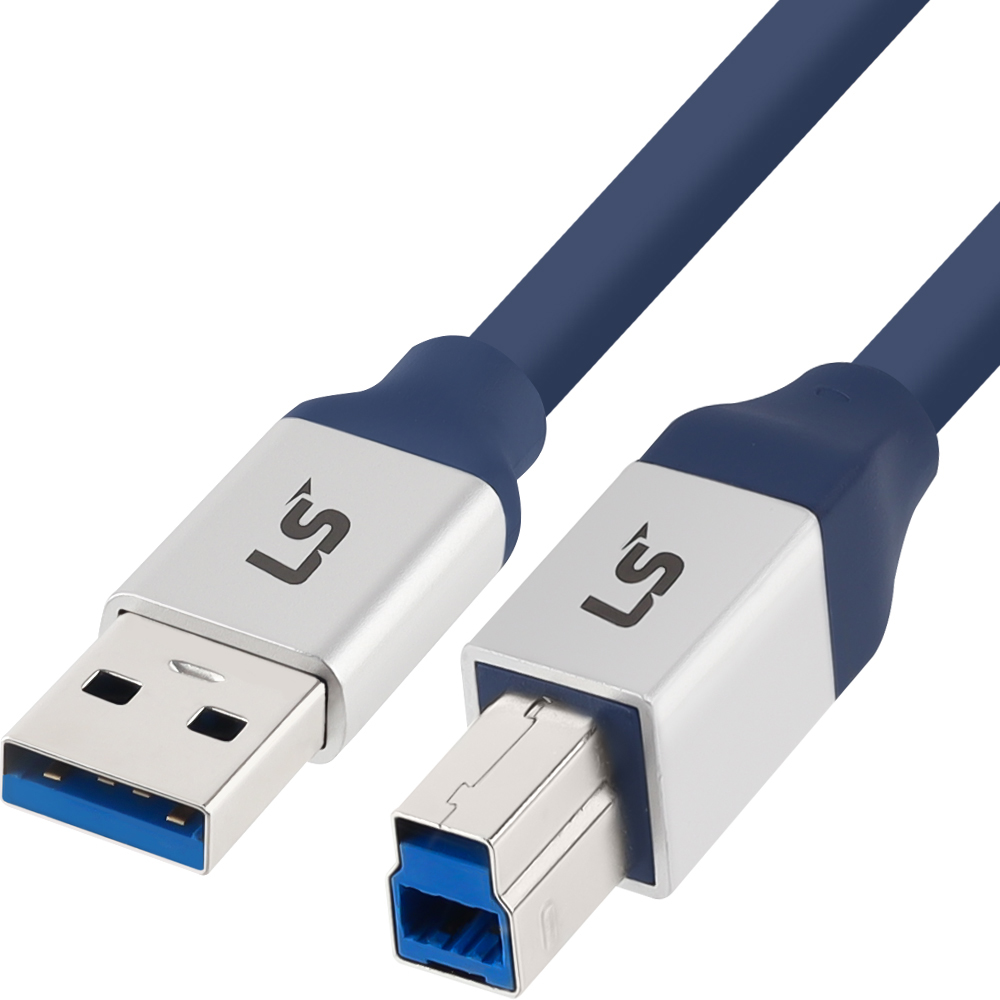 LS전선 USB3.0 슈퍼라이프사이클 High-Flex AM-BM 케이블 5m LS-UBB-30H-050