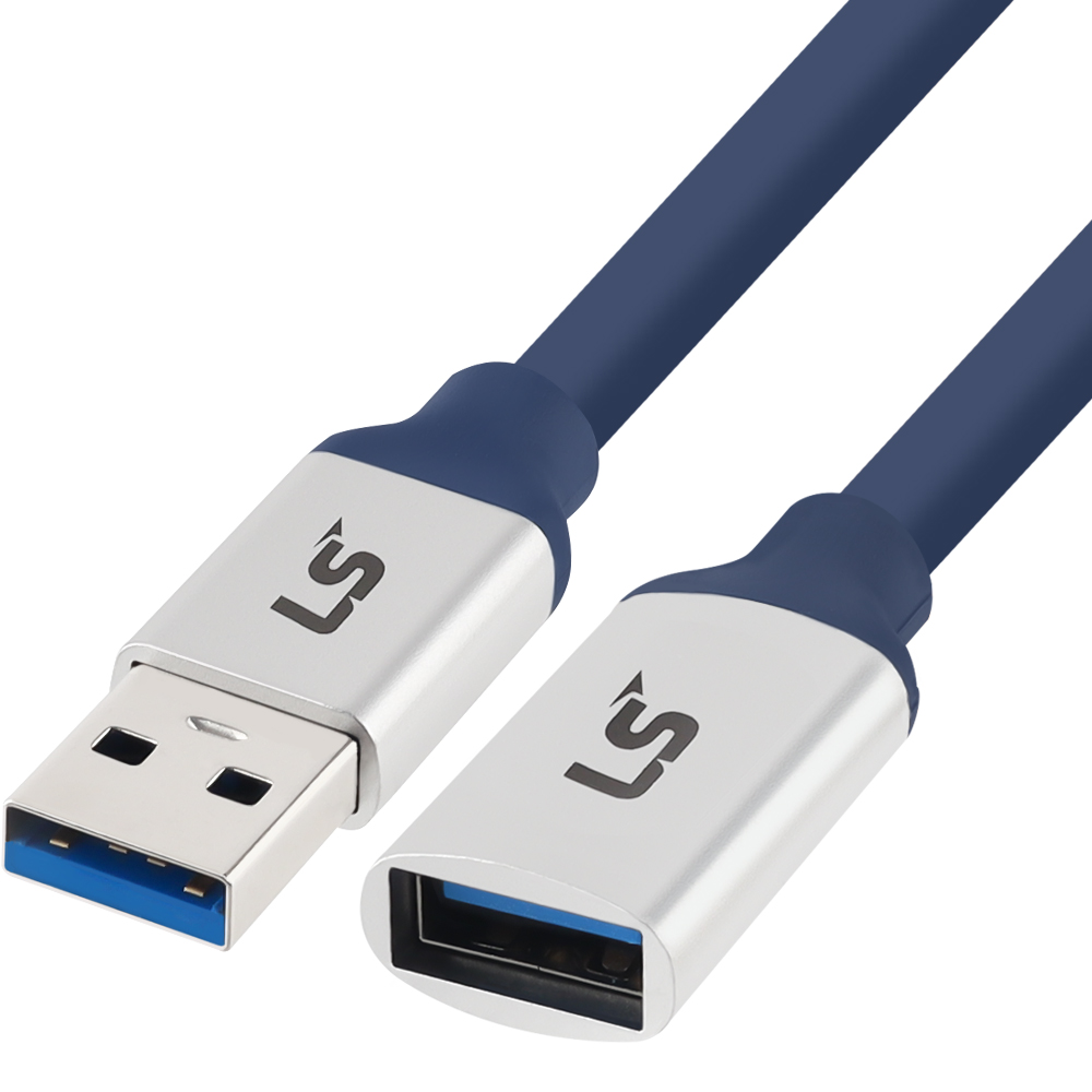 LS전선 USB3.0 슈퍼라이프사이클 High-Flex 연장 AM-AF 케이블 2m LS-UBAF-30H-020