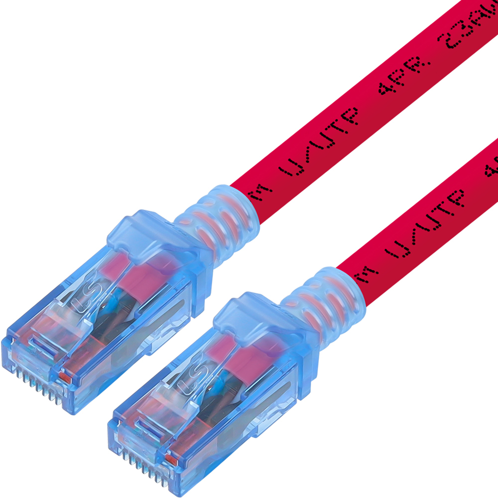 LS전선 CAT.6A UTP Supreme 랜 케이블 10m (레드) NMX-LS6ASP100R