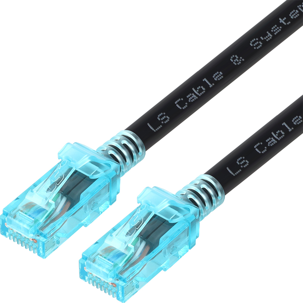 LS전선 CAT.6 UTP 옥외용 랜 케이블 50m (블랙) NMX-LS6500XBKZ