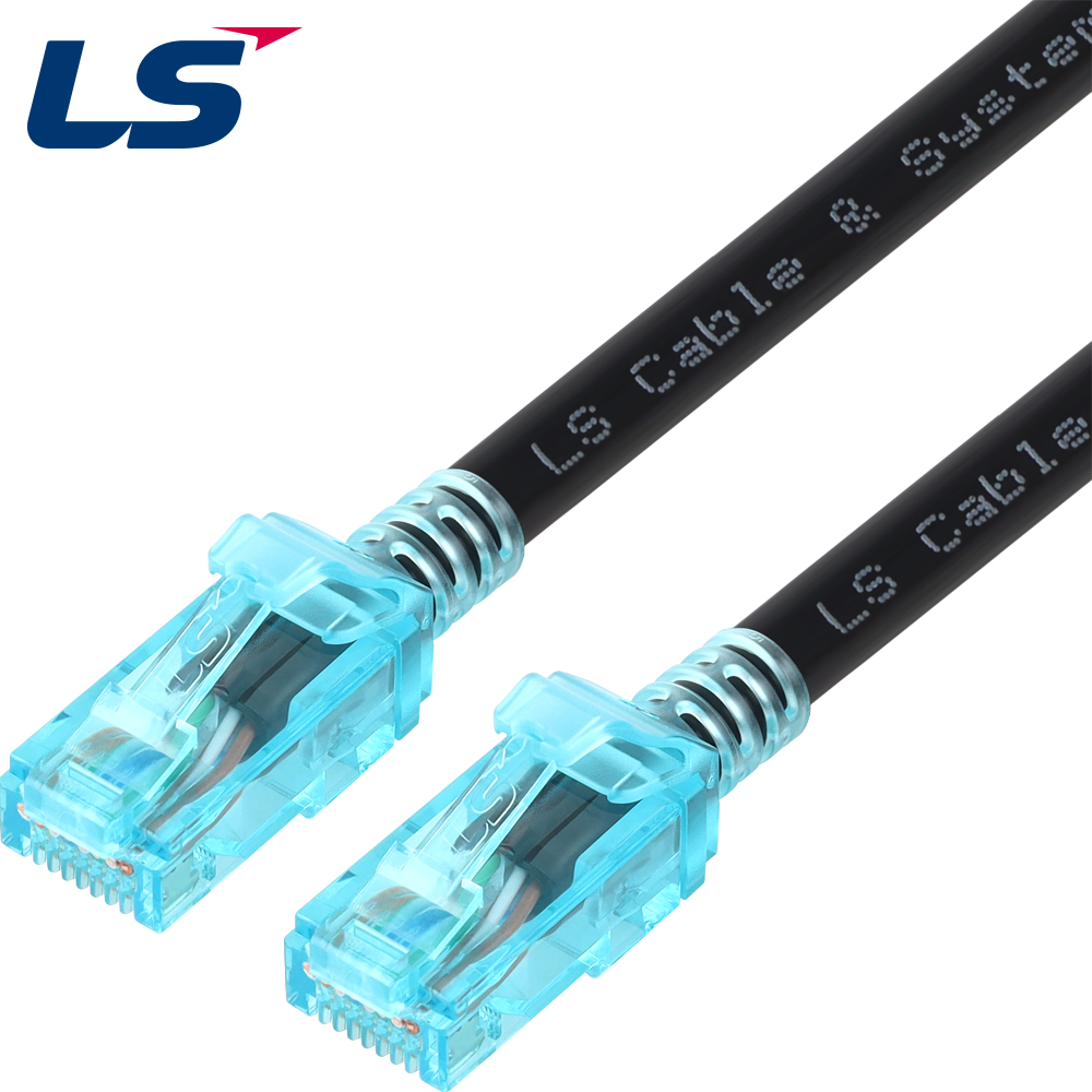 LS전선 CAT.6 UTP 옥외용 랜 케이블 100m (블랙) NMX-LS61000XBKZ