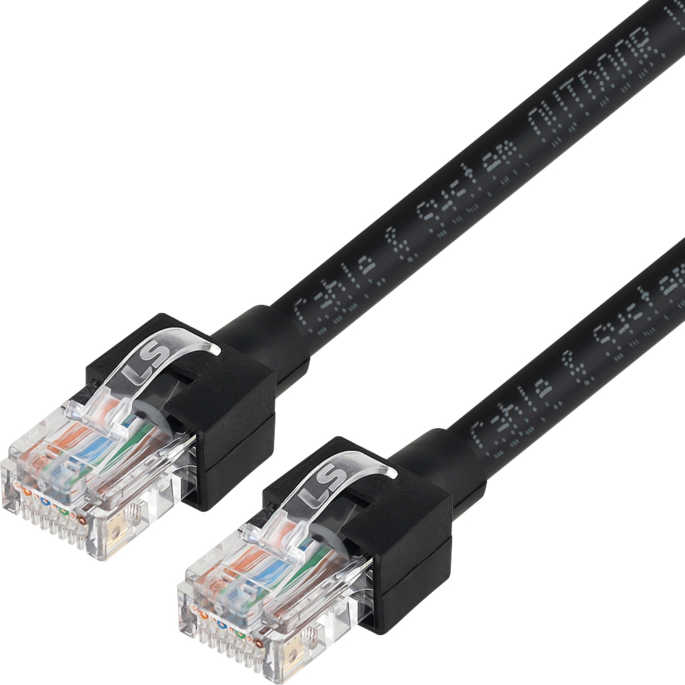 LS전선 CAT.5E UTP 옥외용 랜 케이블 100m (블랙) NMX-LS51000XBKZ
