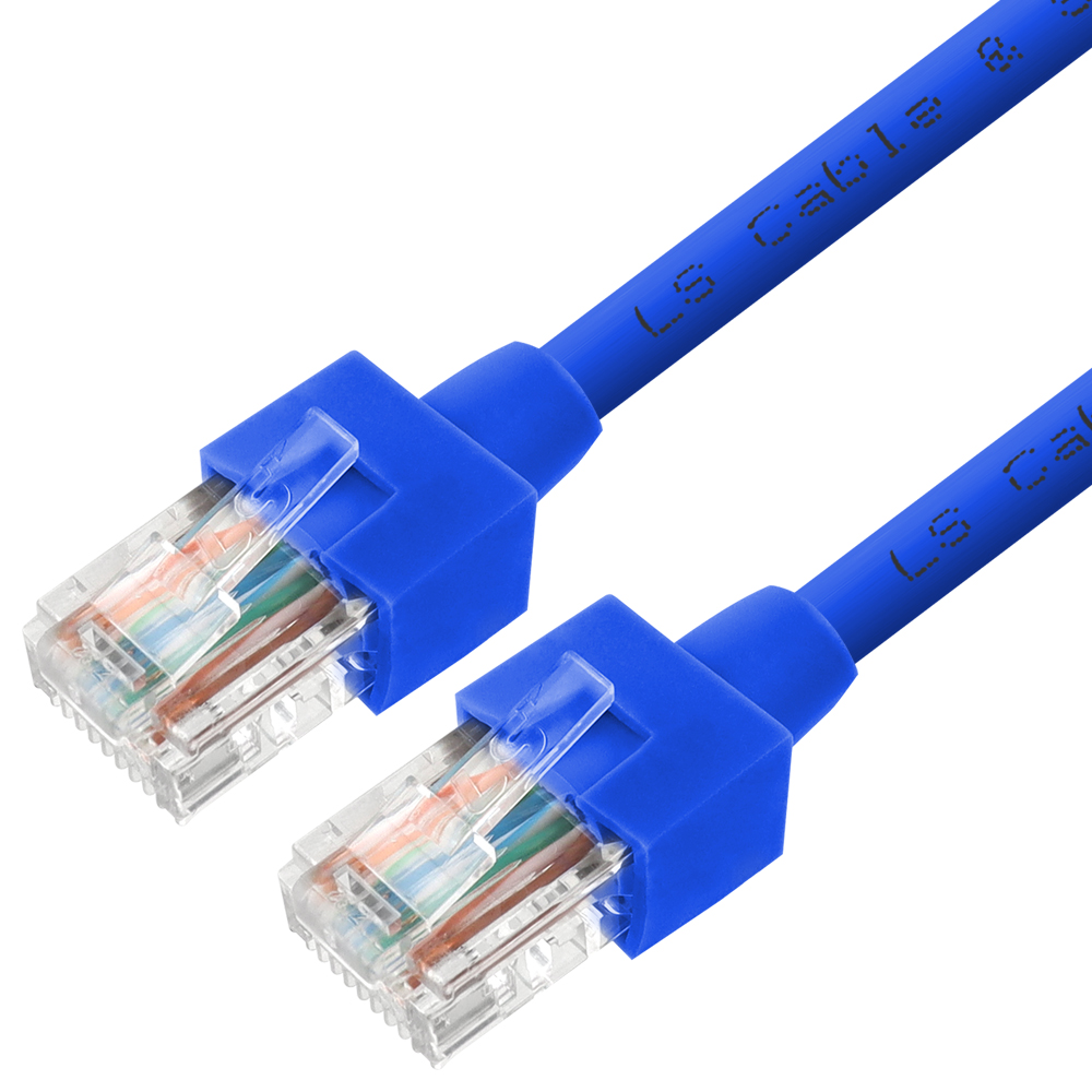 LS전선 CAT.5E UTP 랜 케이블 1.5m (블루) NMX-LS515BL