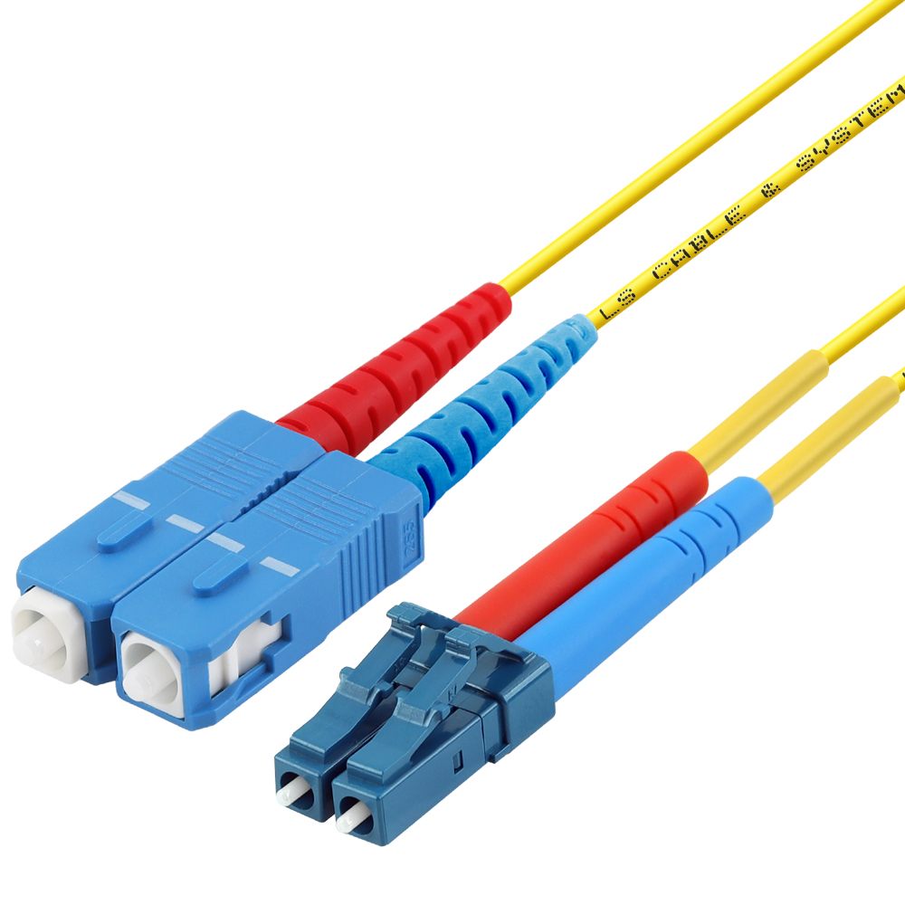 LS전선 LC-SC 싱글모드 광점퍼코드 40m LS-JC-LC/SC-SM-20DPV-400