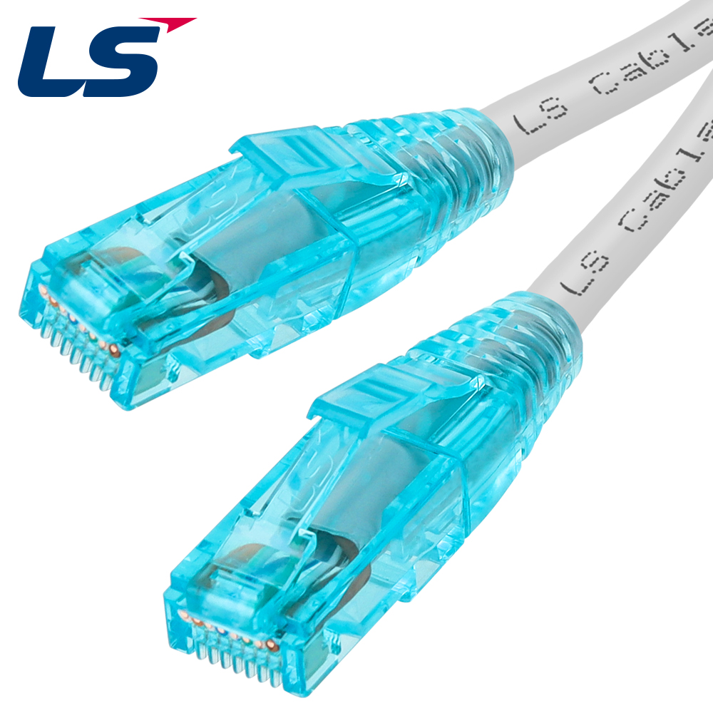 LS전선 CAT.6 UTP 랜 케이블 15m, 그레이 NMX-LS6150G