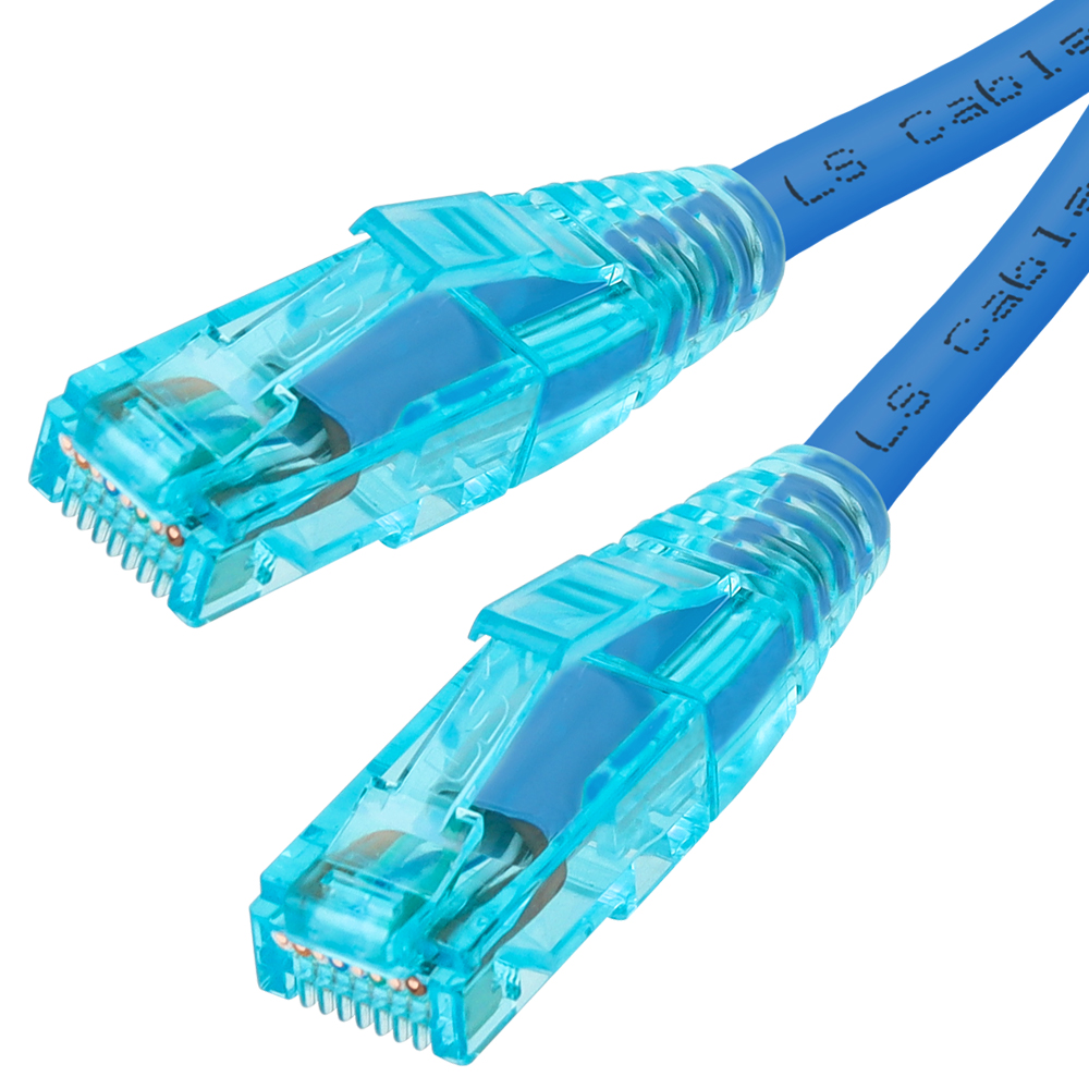 LS전선 CAT.6 UTP 랜 케이블 1m, 블루 NMX-LS610BL
