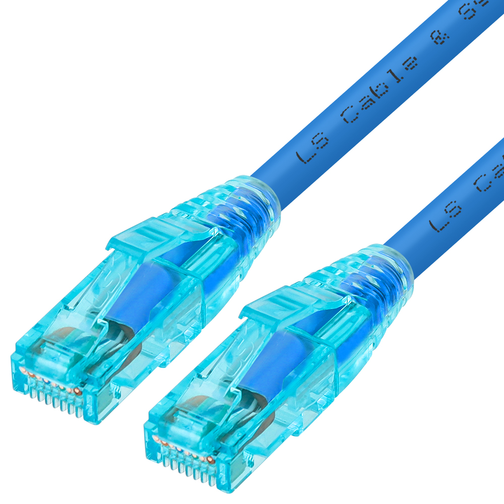 LS전선 CAT.6 UTP 랜 케이블 2m, 블루 NMX-LS620BL