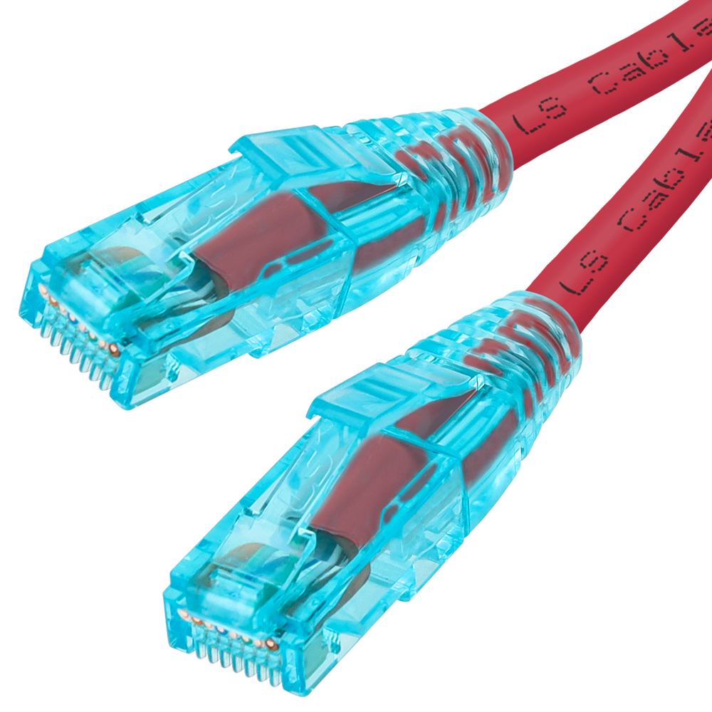 LS전선 CAT.6 UTP 랜 케이블 30m, 레드 NMX-LS6300R