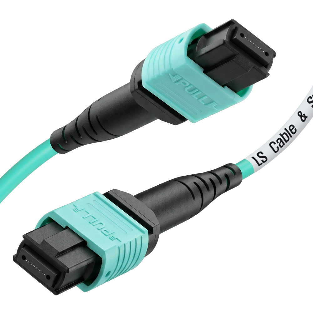 LS전선 OM4 12C MPO 광점퍼코드 20m LS-MTC-FF-M4-12ZB-020