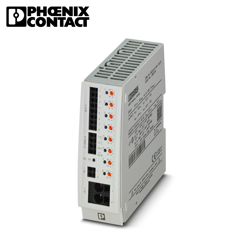 피닉스컨택트 CBM E8 24DC/0.5-10A NO-R 전자 회로 차단기 2905744